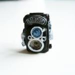 Rolleiflex Vintage-style Camera Brooch